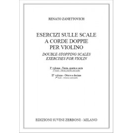 Zanettovich Esercizi Sulle Scale A Corde Doppie Per Violino 1 vol