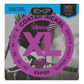 D'Addario EXP120   Coated Nickel Wound (9-42)