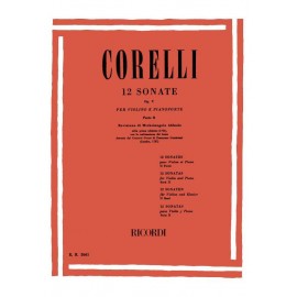 Corelli 12 sonate Op. V parte II