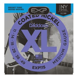 D'Addario EXP115  Coated Nickel Wound (11-49)