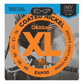 D'Addario EXP110  Coated Nickel Wound  (10-46)