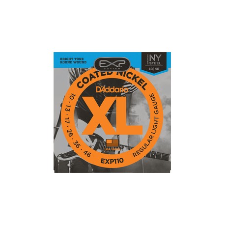 D'Addario EXP115  Coated Nickel Wound  10-46