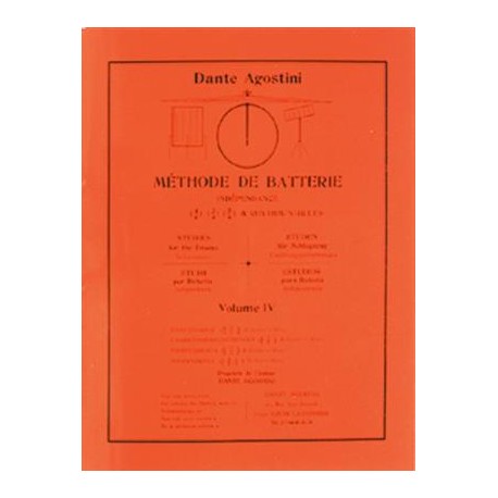Agostini Méthode de batterie - Volume 4