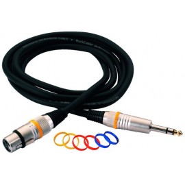 RockCable cavo XLR(f) - TRS 10 mt