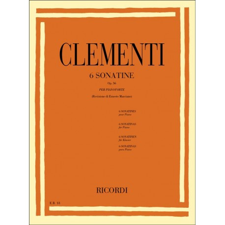 Clementi  6 Sonatine Op. 36