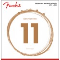 Fender set corde 11-52 ph/bronze