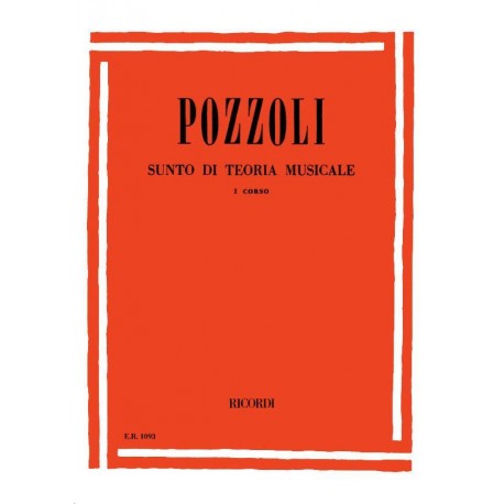 Pozzoli Sunto di Teoria musicale 1 corso