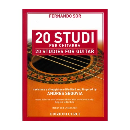 Sor 20 Studi per chitarra