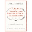 Collana di composizioni polifoniche vocali sacre e profane