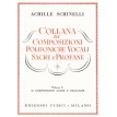 Collana di composizioni polifoniche vocali sacre e profane