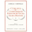 Collana di composizioni polifoniche vocali sacre e profane