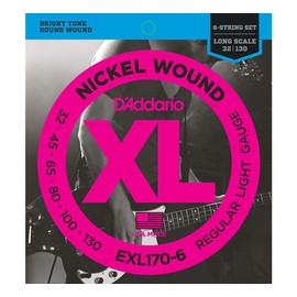 D'Addario EXL170 -6 32-130 (6 CORDE)