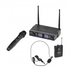 SOUNDSATION WF-D290HP Radiomicrofono UHF Digitale Doppio