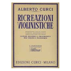 Curci Ricreazioni violinistiche Fascicolo 1
