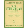 Curci 20 Studi speciali per violino