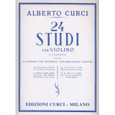 Curci 24 Studi  elementari per violino