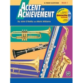Accent On Achievement, Book 1(Tenor  Saxophone) + cd