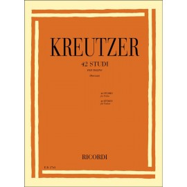 Kreutzer - 42 Studi Violino