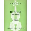 Kreutzer - 42 Studi Violino