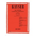 Kayser - 36 Studi Elemetari e Progressivi per Violino