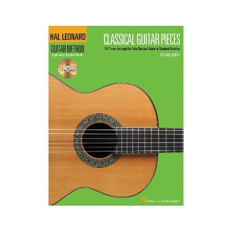 Hal Leonard Classical Guitar pieces + CD