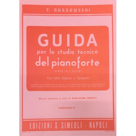 Rossomandi - Guida per lo studio del Pianoforte Vol. 2