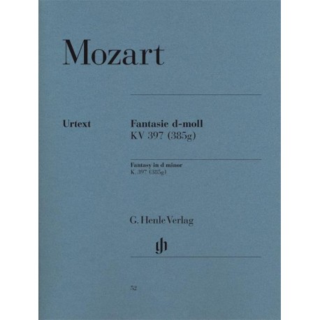 Mozart Fantasy In D Minor K.397