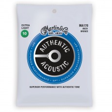 Martin MA170 Authentic Acoustic SP® 80/20 Bronze, Extra Light