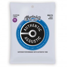 Martin MA175 Authentic Acoustic SP® 80/20 Bronze, Custom Light