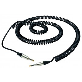 RockCable Cavo a spirale jack mono 6 MT