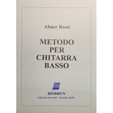 Rossi Metodo per chitarra basso