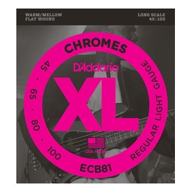 D'Addario Set Chromes Bass, Light