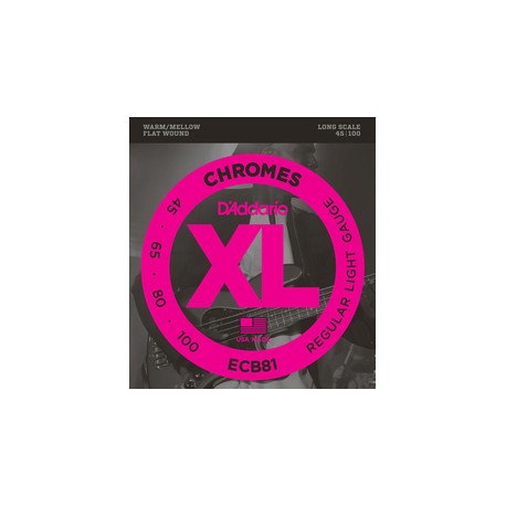 D'Addario Set Chromes Bass, Light