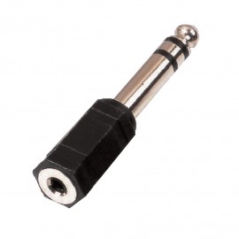 SOUNDSATION SADA034-1 Adattatore Jack Femmina 3.5mm - Jack Maschio 6.3mm STEREO