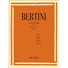 Bertini 25 studi per pianoforte opera 137