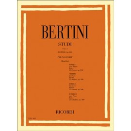 Bertini 25 Studi per il 1° Grado Op. 100