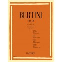 Bertini 25 Studi per il 1° Grado Op. 100