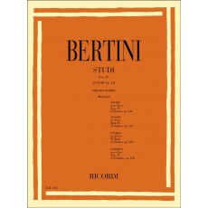 Bertini 25 Studi Per Il 4C Grado, Op. 134