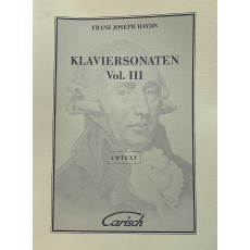 Haydn Klaviersonaten, Volume III