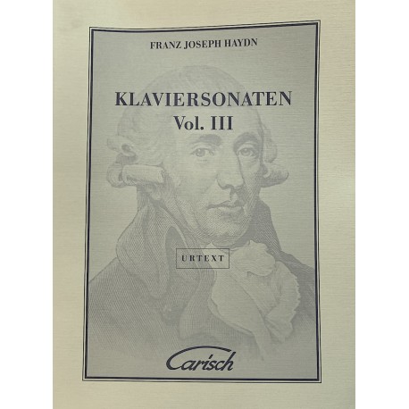 Haydn Klaviersonaten, Volume III