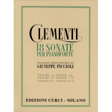 Clementi  18 Sonate per pianoforte