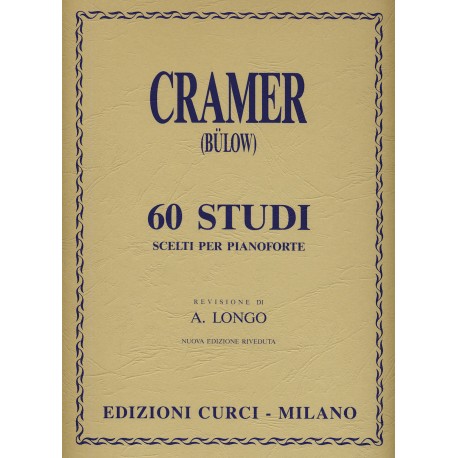 CRAMER  - BÜLOW 60 Studi scelti
