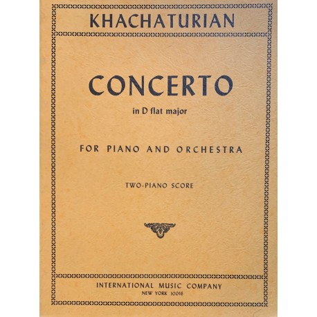 Khachaturian Concerto in D flat major