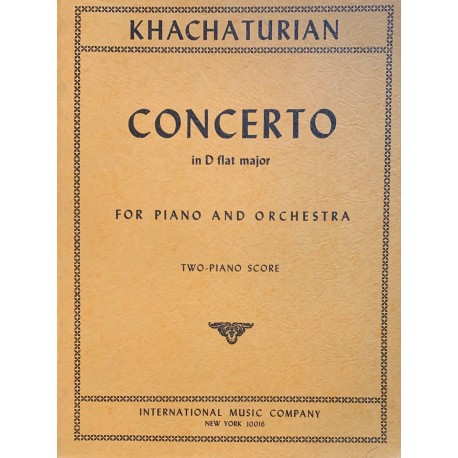 Khachaturian Concerto in D flat major