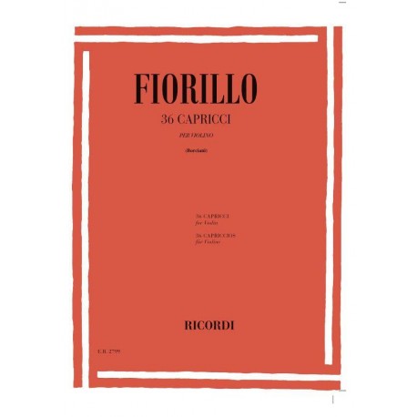 Fiorillo - 36 Capricci per Violino