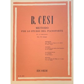 Cesi Metodo Per Lo Studio Del Pianoforte - Fasc. III