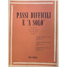 Passi difficili e "A Solo" vol 3