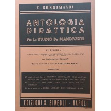Rossomandi -Antologia Didattica Cat. A Vol. 1