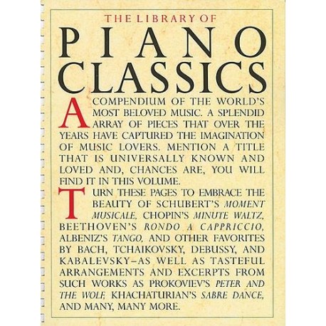 The Library Of Piano Classics