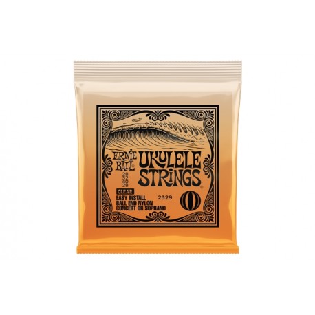 Ernie Ball 2329 NYLON UKULELE STRINGS CLEAR